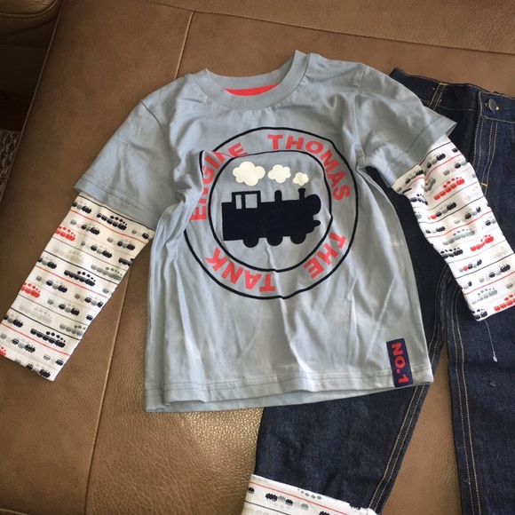 NWOT THOMAS THE TRAIN 3T outfit - Picture 3 of 9